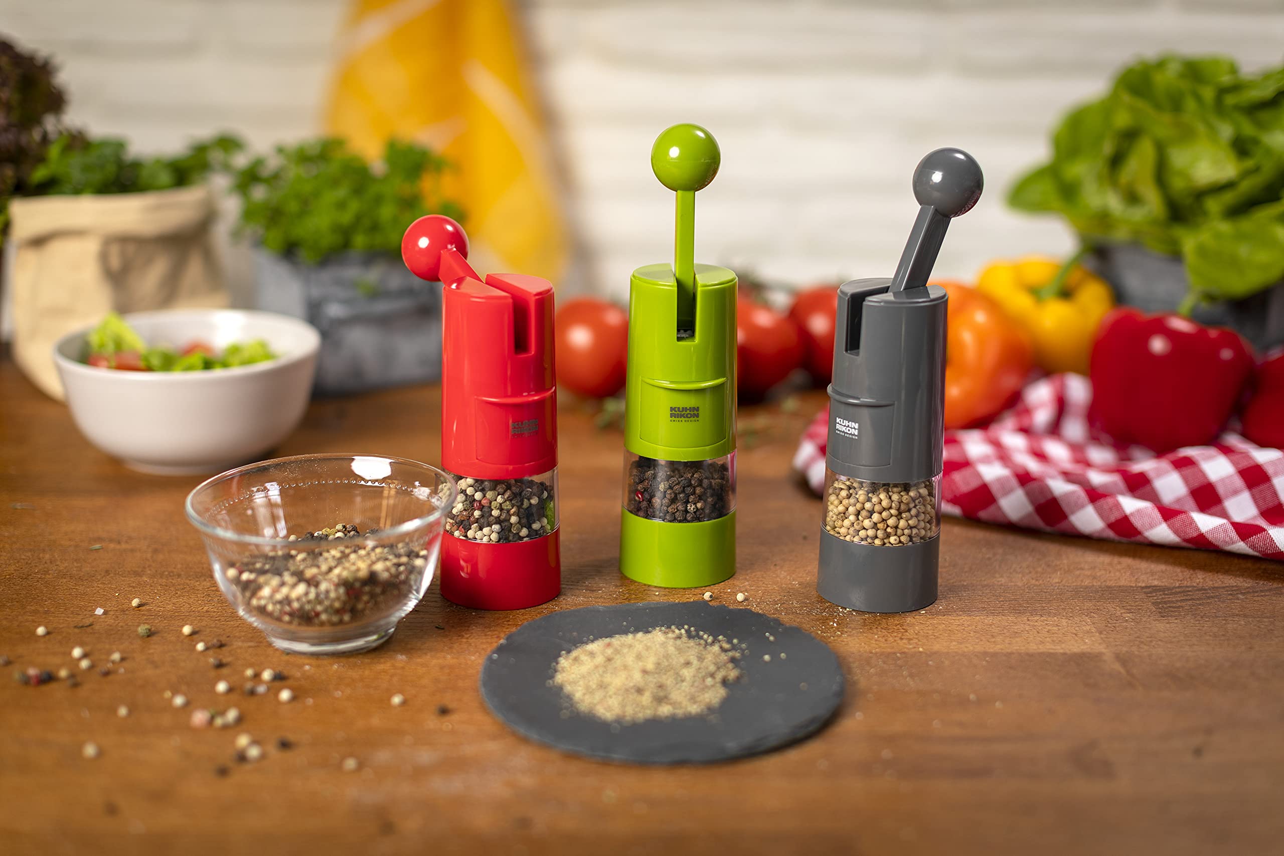 Amazon.com: KUHN RIKON Salt and Pepper Mill Ratchet Grinder Spice
